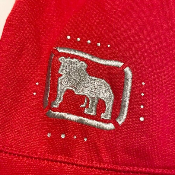 Exco Y2K Boys Size Medium Zip Up Hoodie Sweater Red - Picture 16 of 16